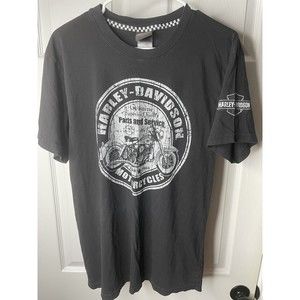 HARLEY-DAVIDSON ALAMO CITY T-SHIRT MEDIUM SAN ANTONIO TEXAS PARTS & SERVICE USA